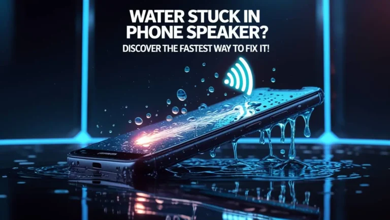 How to Get Water Out of Android Phone Speakers