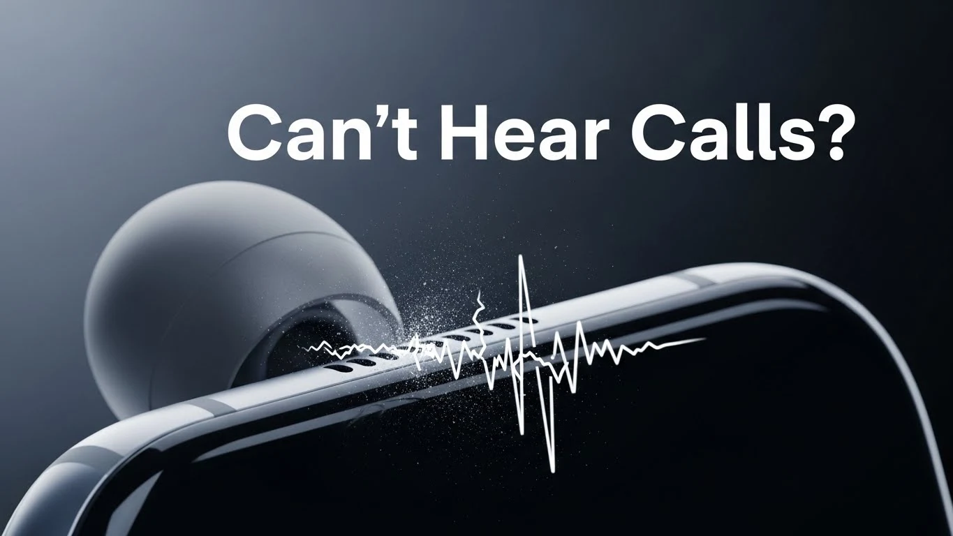 clean phone earpiece low volume featured image by speaker cleaner