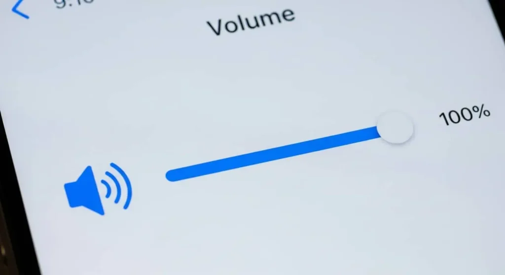 Maximum volume settings for speaker cleaning